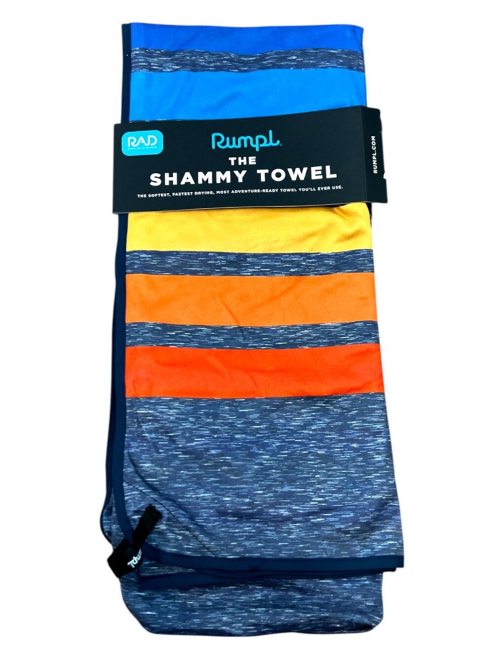 RUMPL The Everywhere Shammy Towel Coast Retro Rays New $50